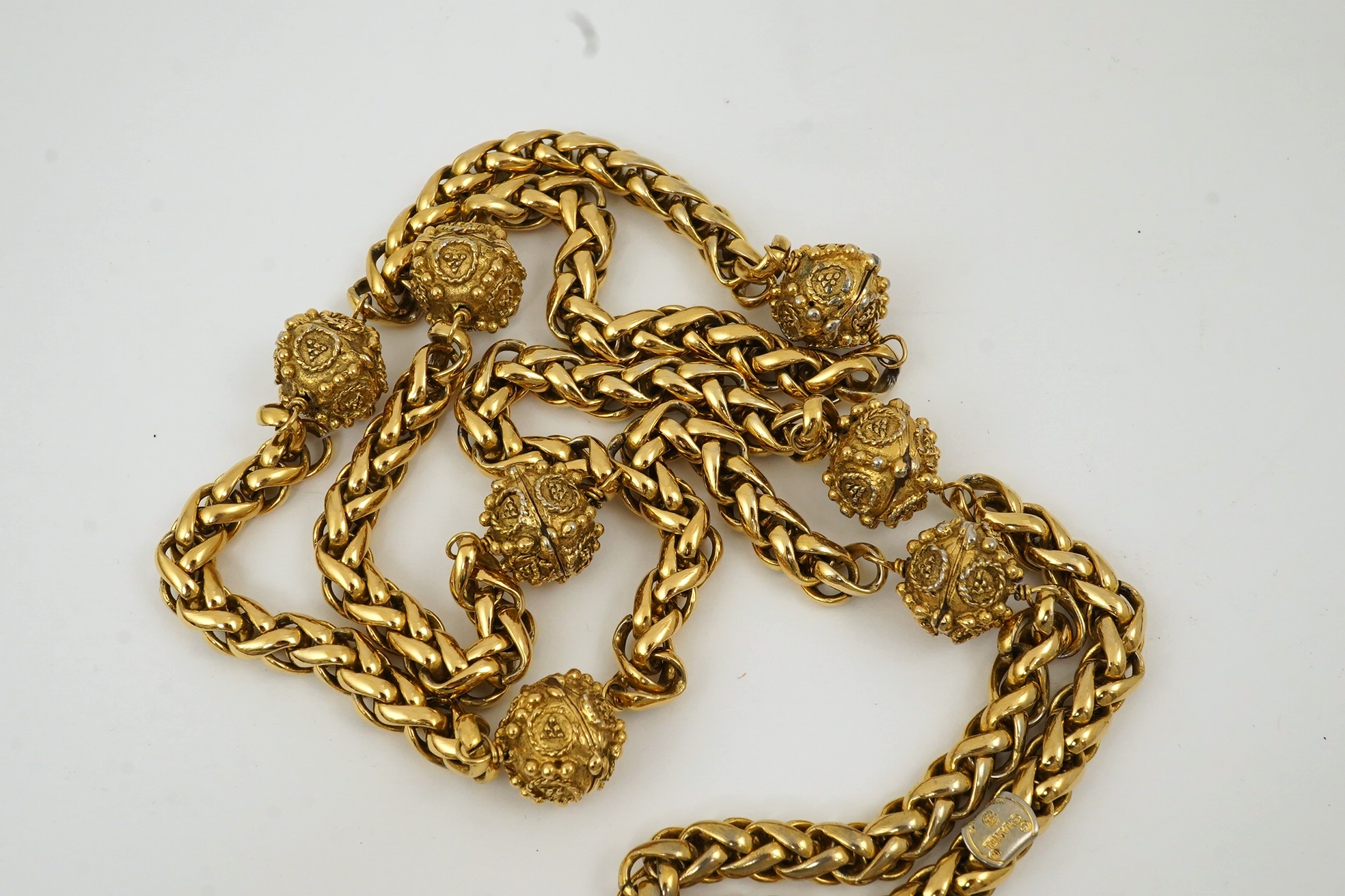 A Chanel style 1970's necklace